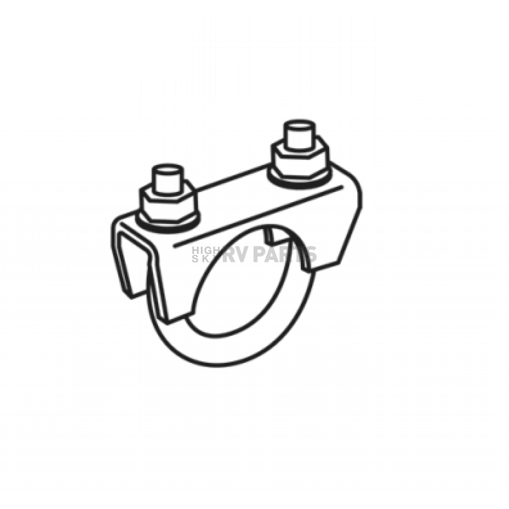 Cummins Generator Exhaust Pipe Clamp 1551256